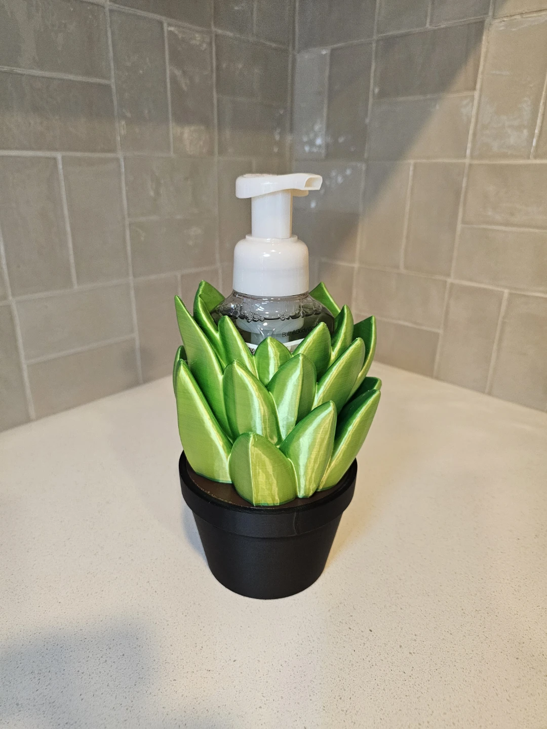 Succulent Foaming Soap Holder - photo 3