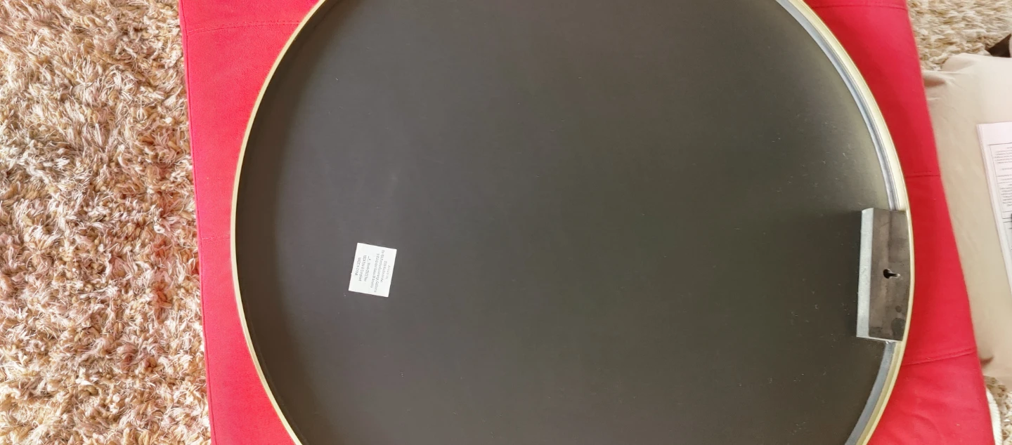 30"×30" Gold Round Wall Mirror - photo 5