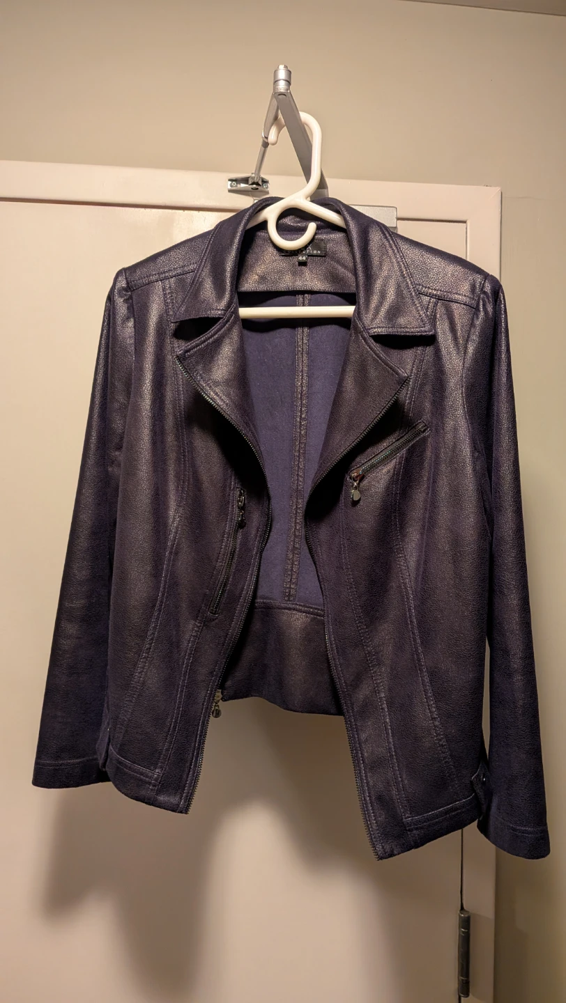 Vex - Faux-Suede Jacket, sz 12