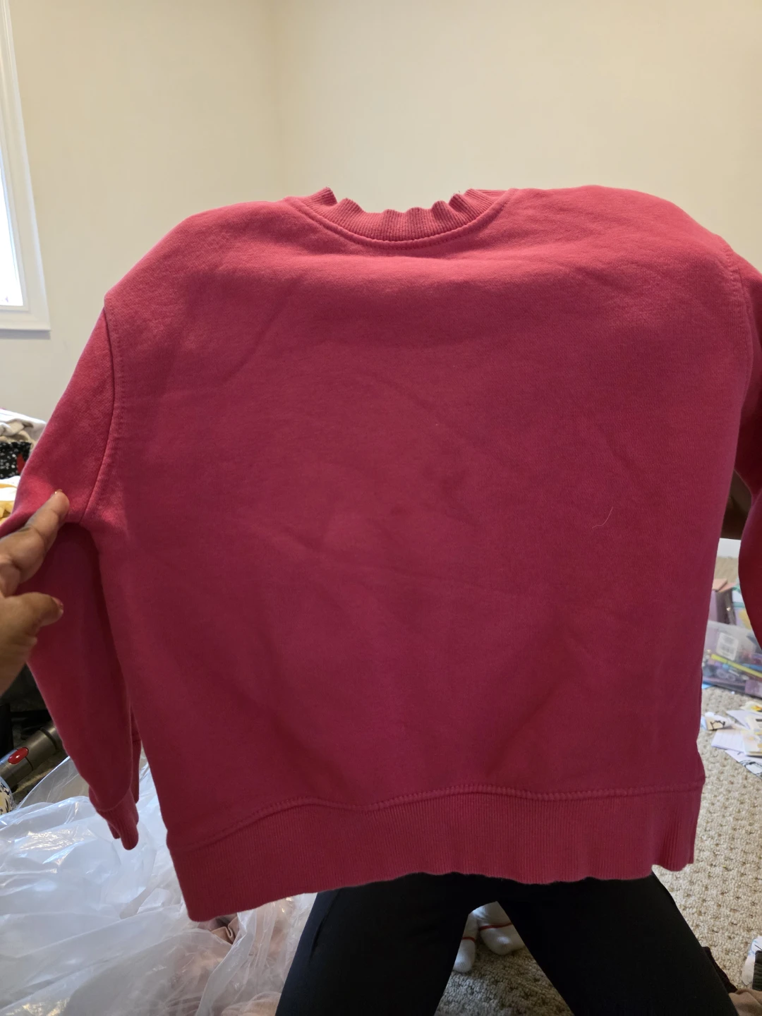 Zara Pink Kids Sweatshirt and joggers set - photo 3