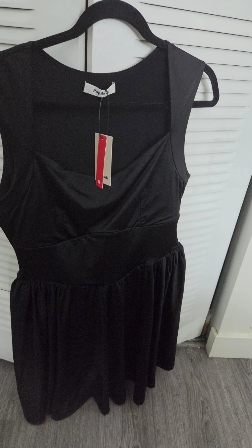 Popilush Black Dress