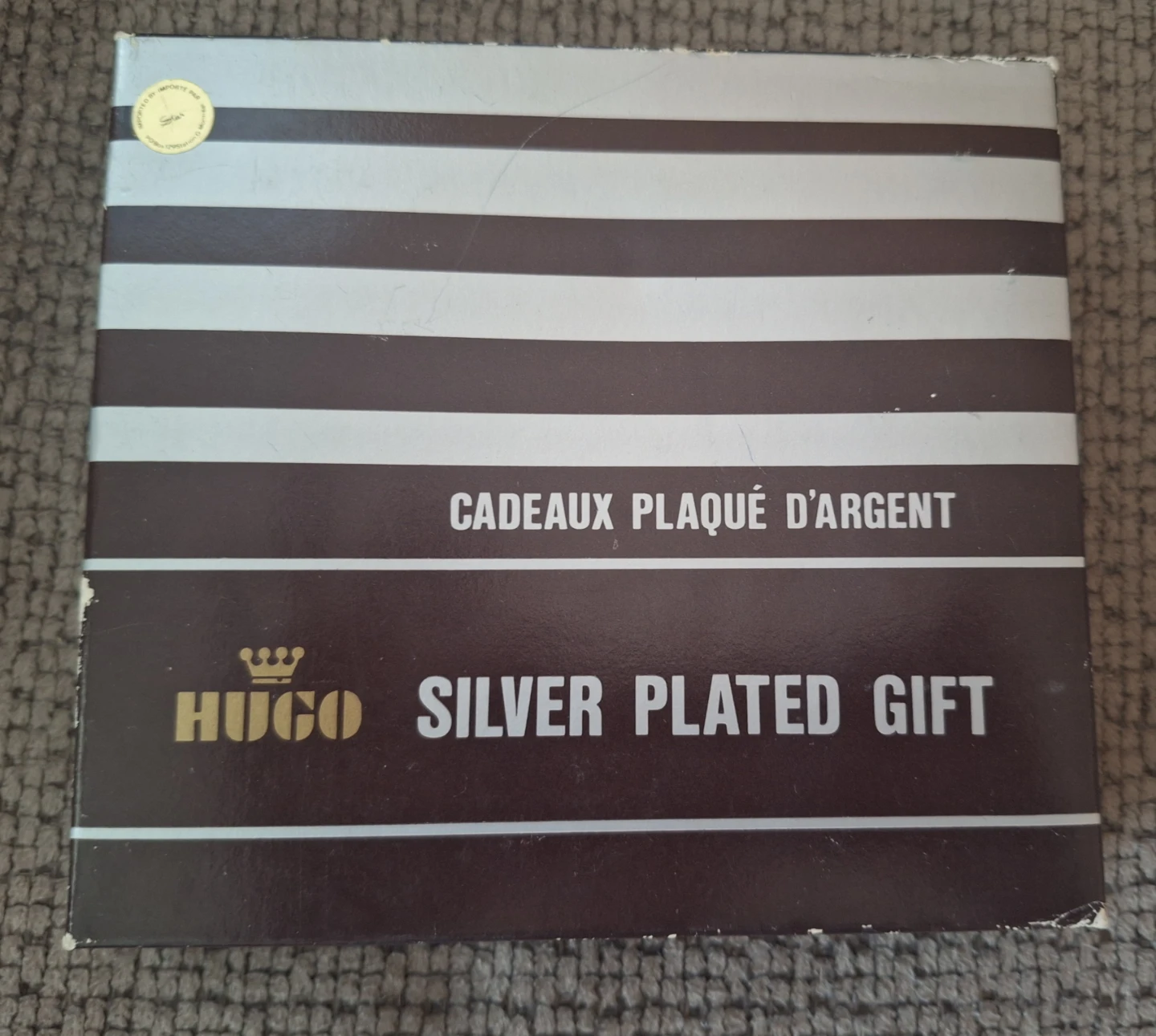 Vintage Silver Plated Hugo  Shell Dish in a box - photo 5