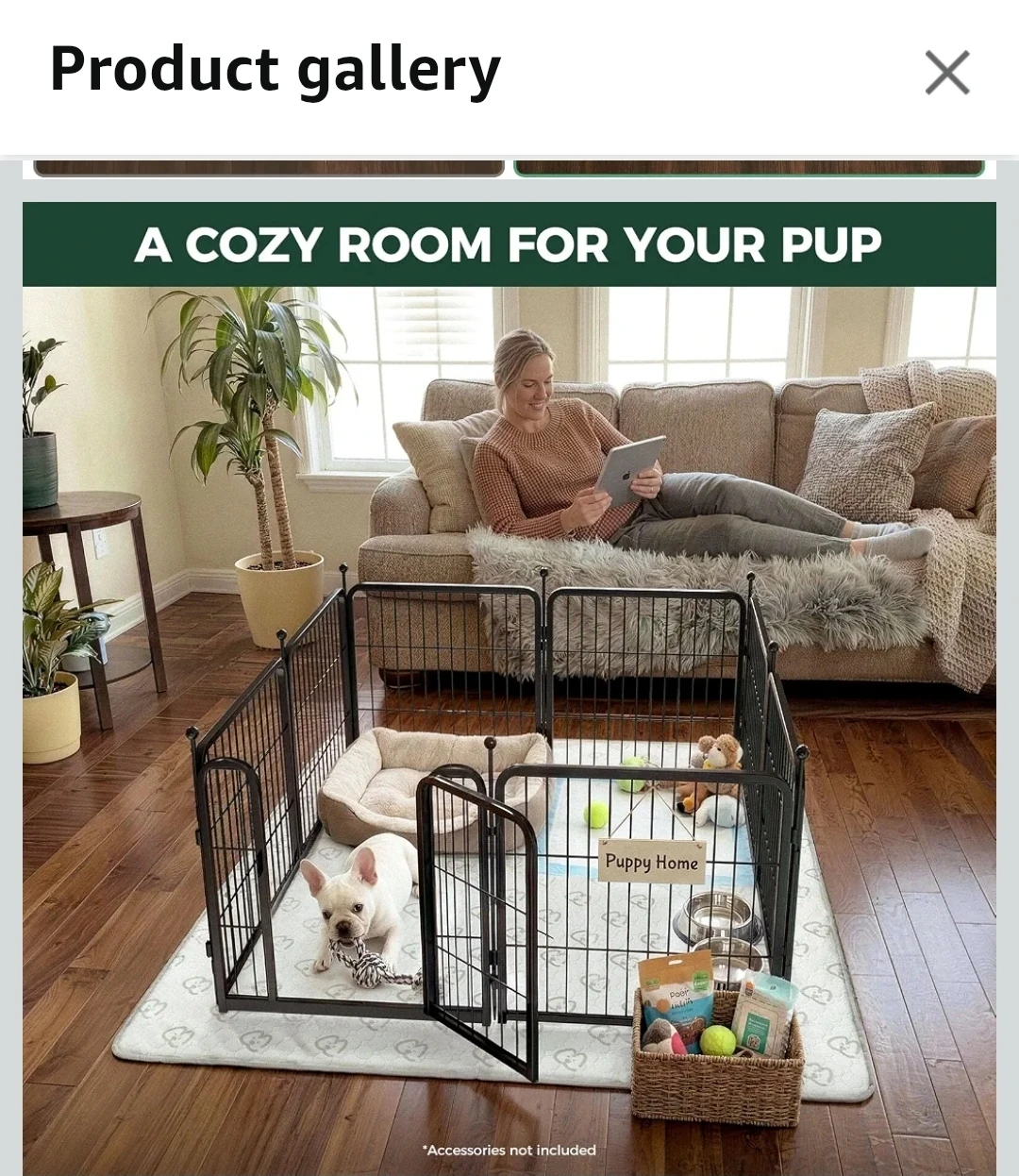 FXW Rollick Dog Playpen- 8 Panel- NEW - photo 5