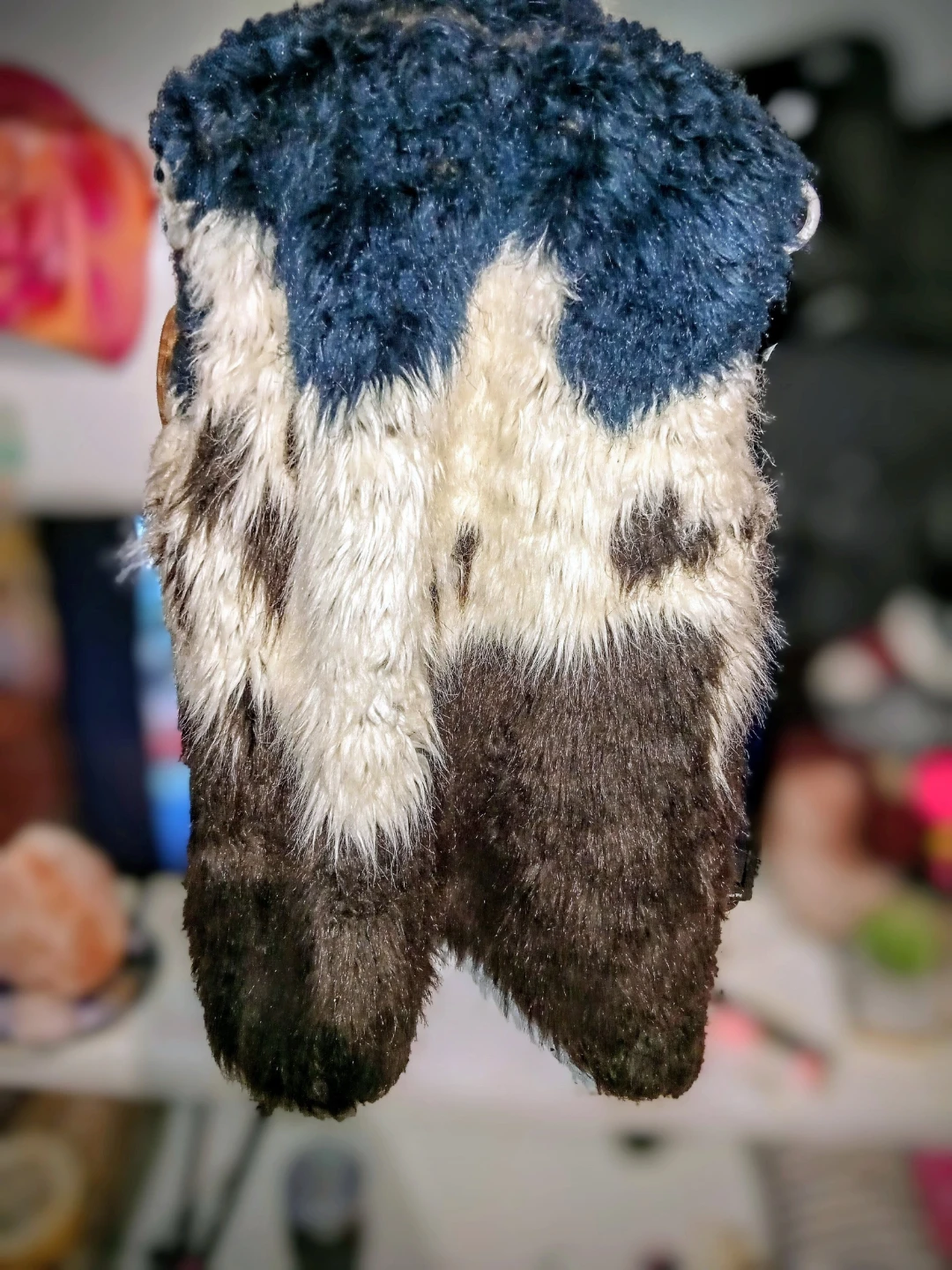 Guess Furry Vest with Chain Detail - photo 2