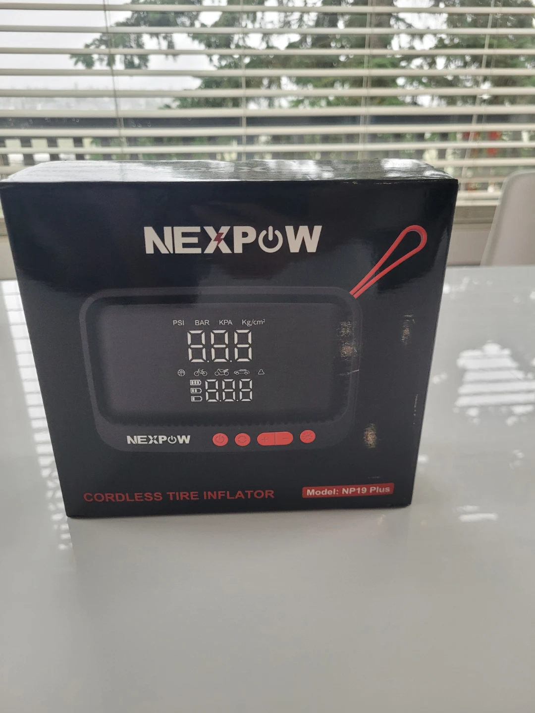 NEXPOW Cordless Tire Inflator NP19 Plus
