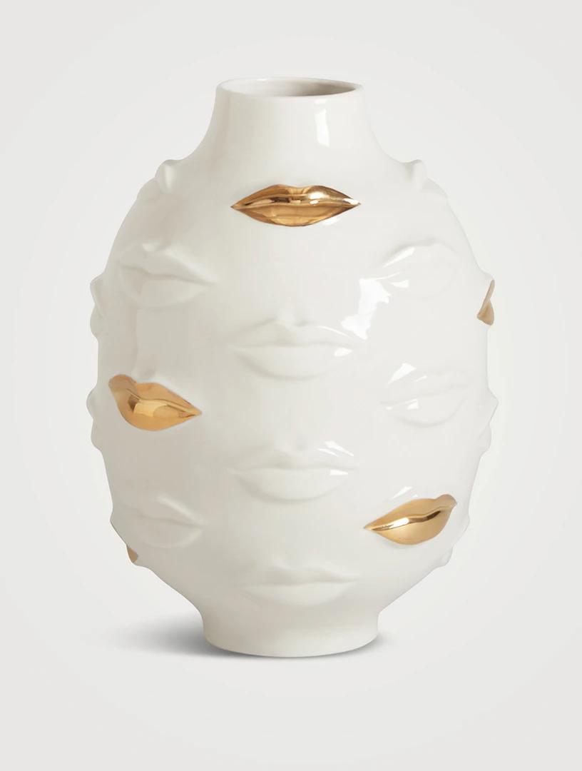 JONATHAN ADLERGilded Muse Gala Round Porcelain Vase - photo 2