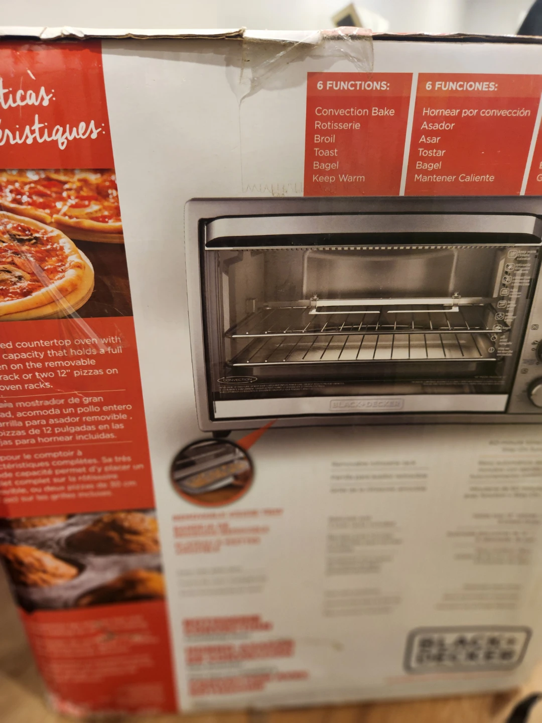 Black+Decker Rotisserie Convection Countertop Oven - photo 4