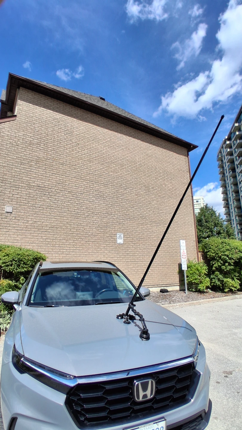 suction mount car windshield invisible stick 2m Long - photo 2
