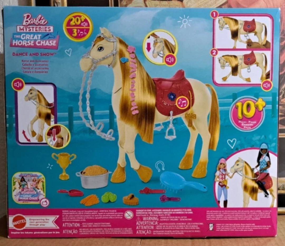 Barbie Mysteries The Great Horse Chase Dance and Show Horse - photo 5
