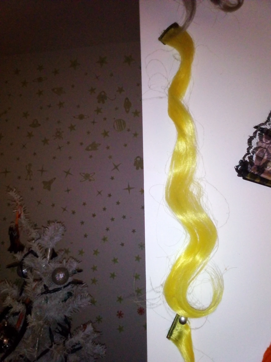 Yellow Clip-In Hair Extension