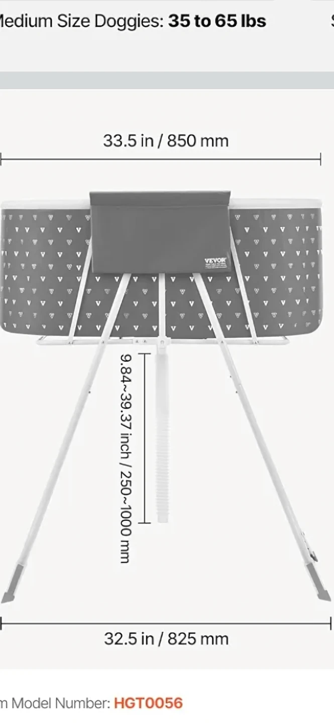 VEVOR Pet Folding Bathtub Model HGT0056 - photo 2