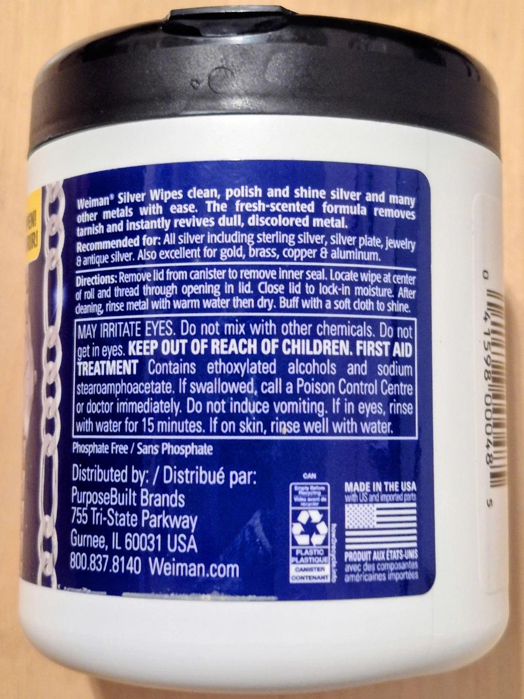 Weiman Silver Wipes - Polish & Removes Tarnish - photo 2