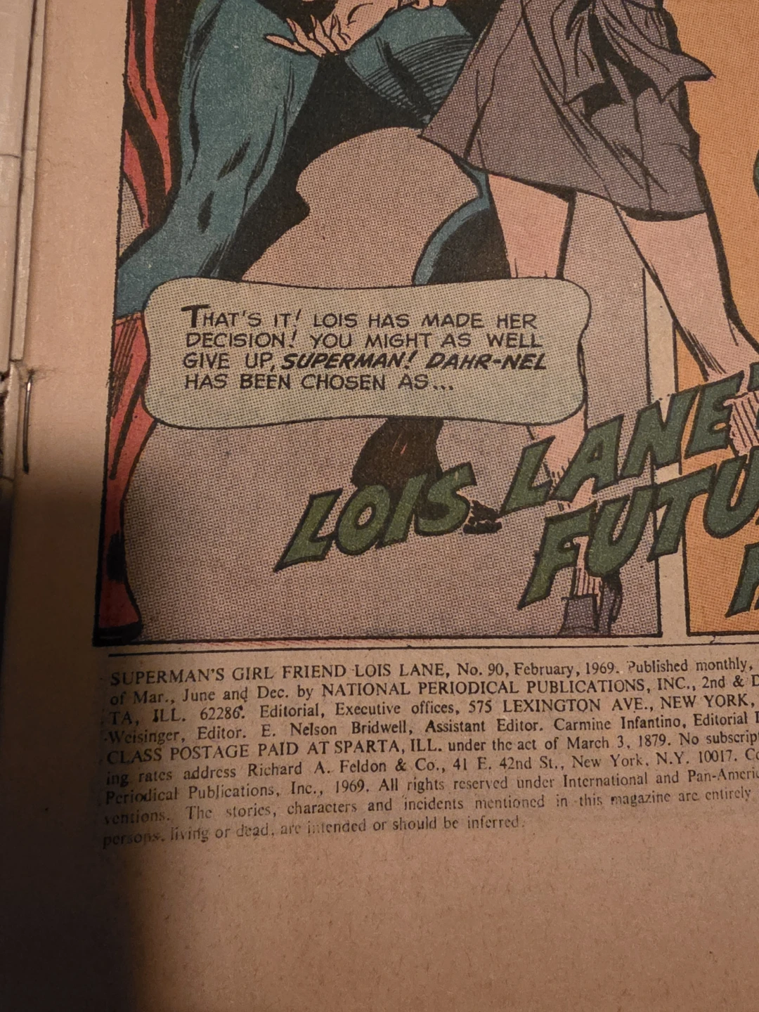 Superman's Girl Friend Lois Lane No. 90