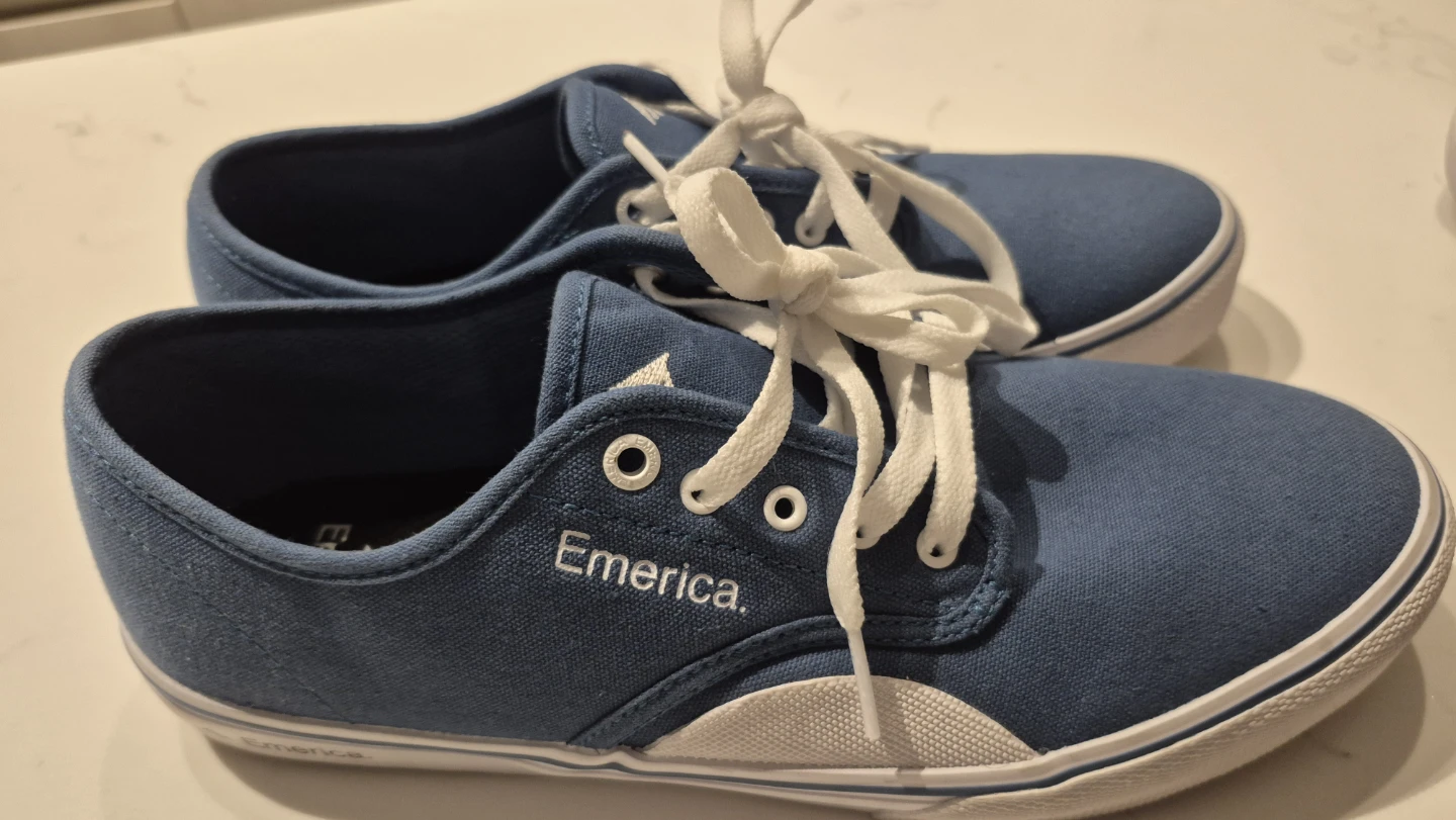 Emerica Blue Skate Shoes – Classic Casual Sneakers - photo 4