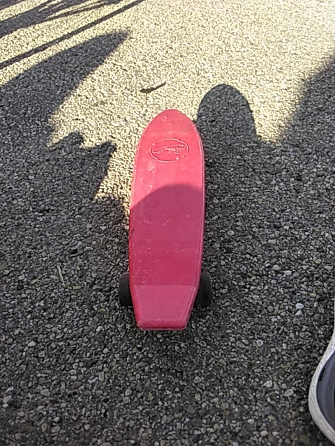 Slikroll Red Plastic Skateboard