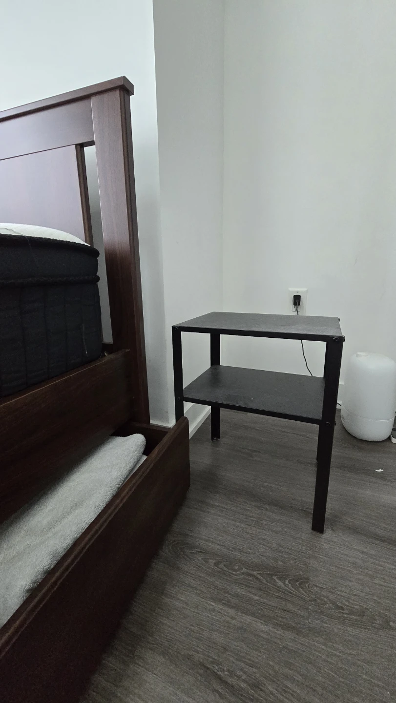 IKEA SONGESAND Queen Storage Bed + Mattress + 2 Side Table - photo 4