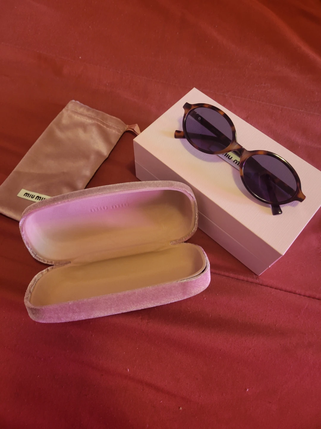 Miu Miu Tortoiseshell Sunglasses