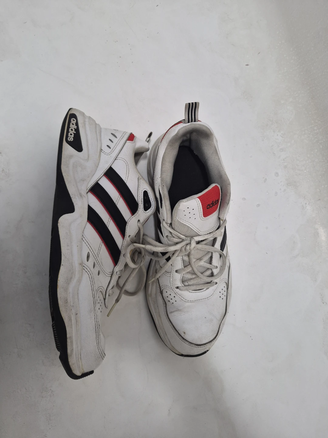 Adidas White Athletic Sneakers - photo 2