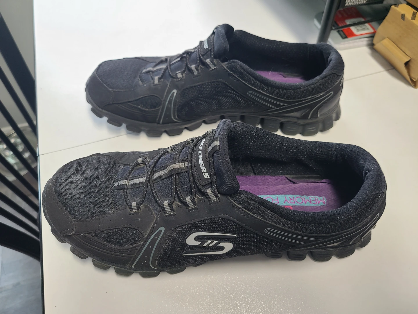 Skechers Flex Fusion Memory Foam Runners Black - photo 2