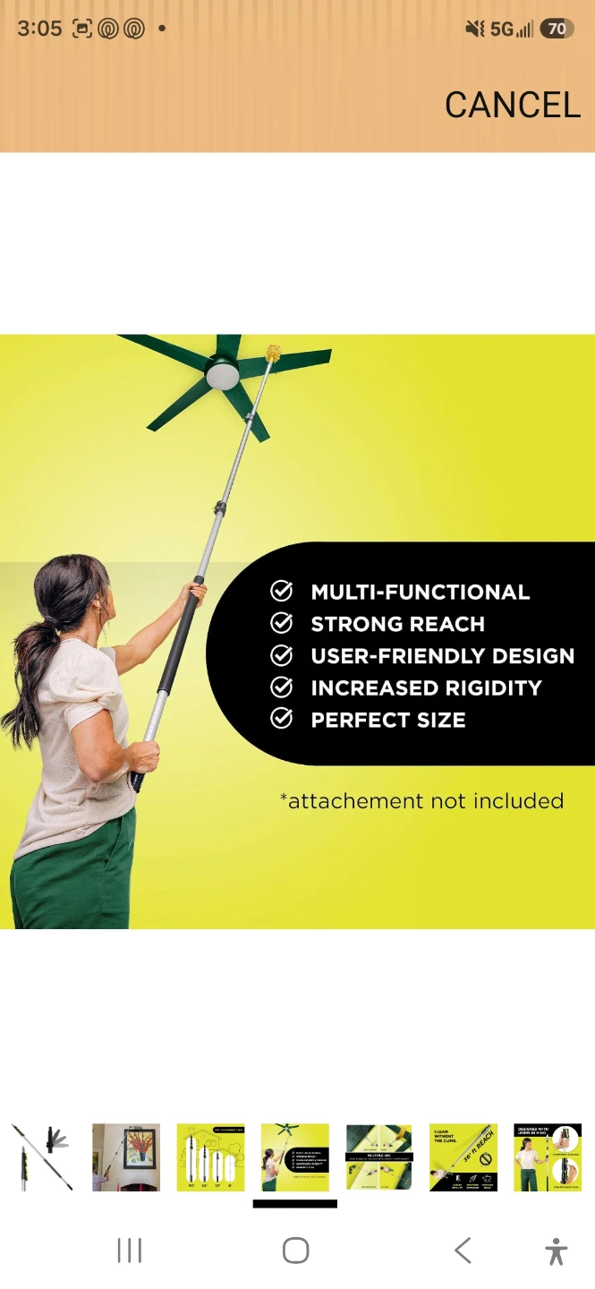 Telescoping Extension Pole 12ft - photo 4