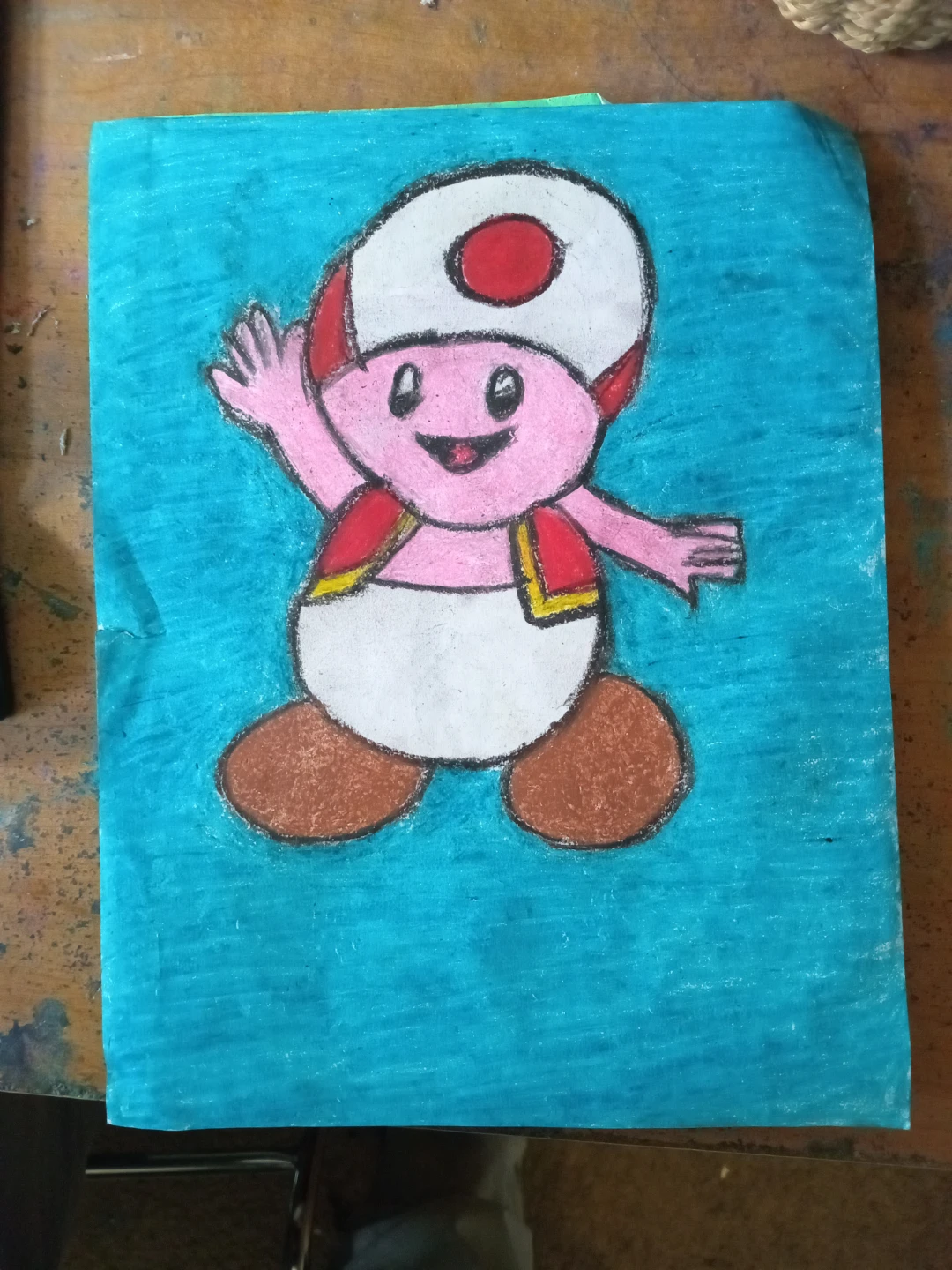 Mushroom Character From Mario Game - photo 2