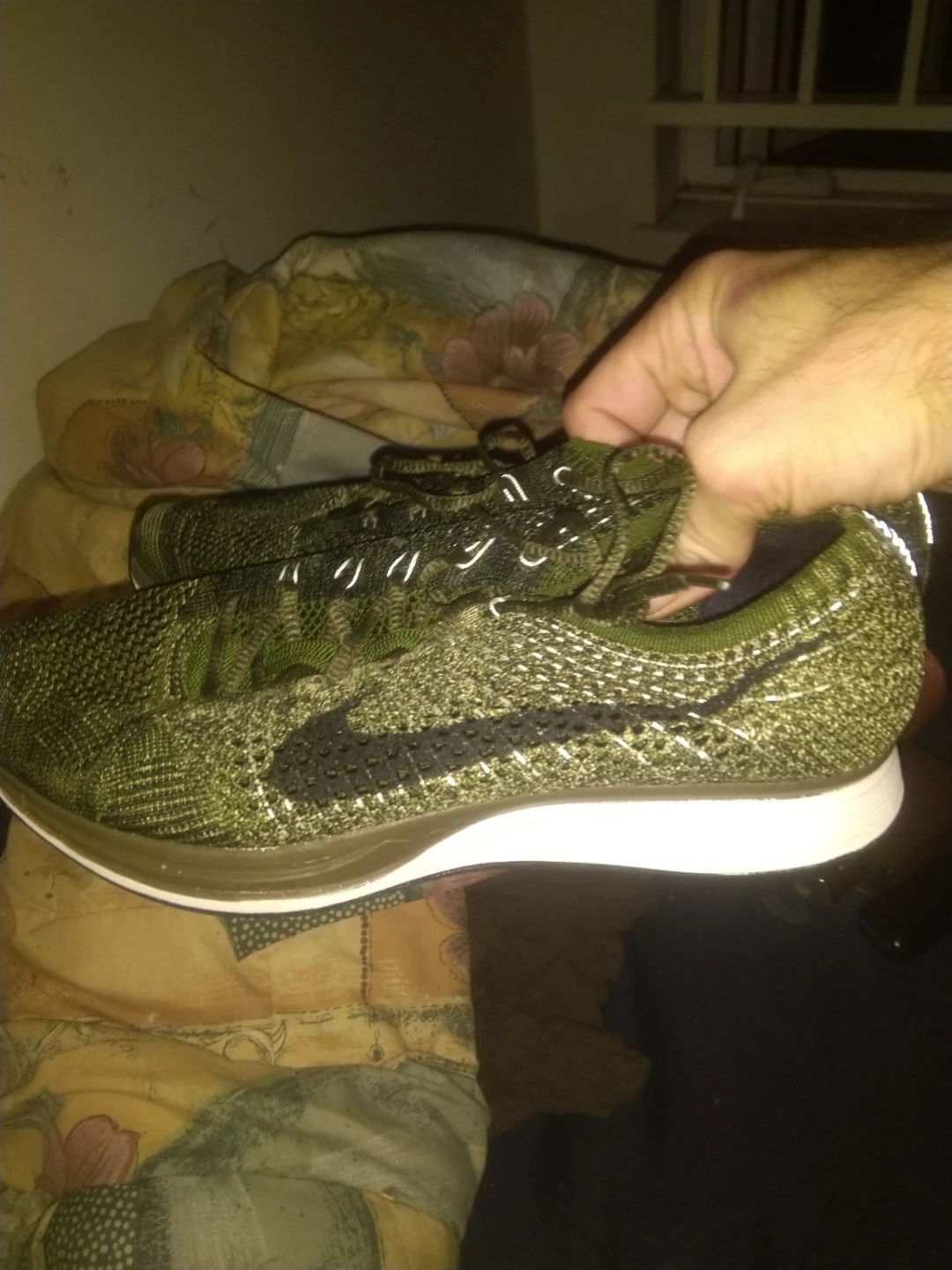 Nike Flyknit Racer Rough Green - photo 2