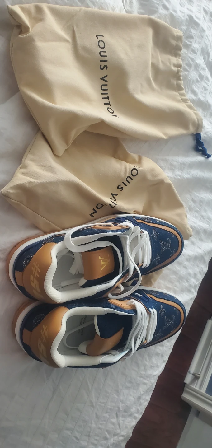 Louis Vuitton LV Trainer Denim Sneakers - photo 5