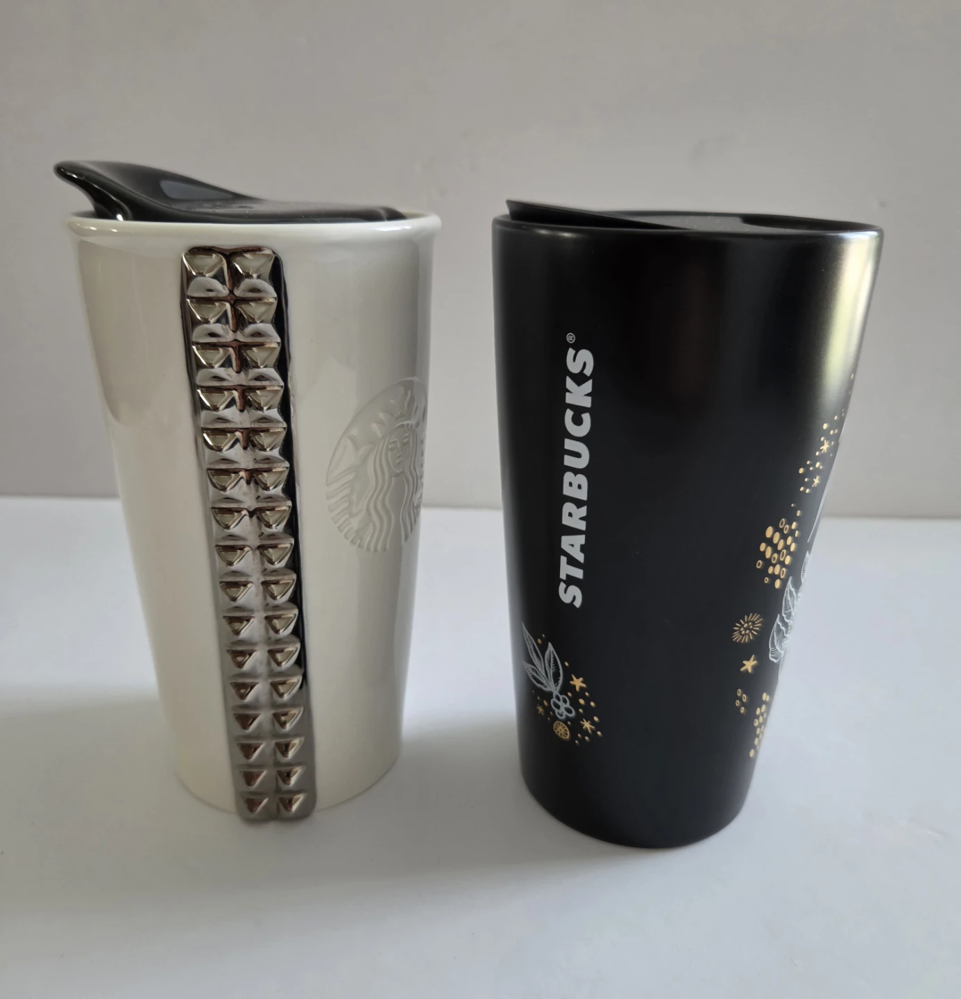 Starbucks 2014 & 2019 Ceramic Travel Tumblers - photo 2