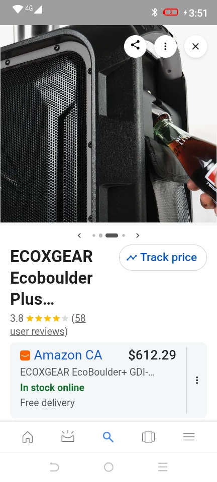 ECOXGEAR EcoBoulder+ Waterproof Bluetooth Speaker - photo 3