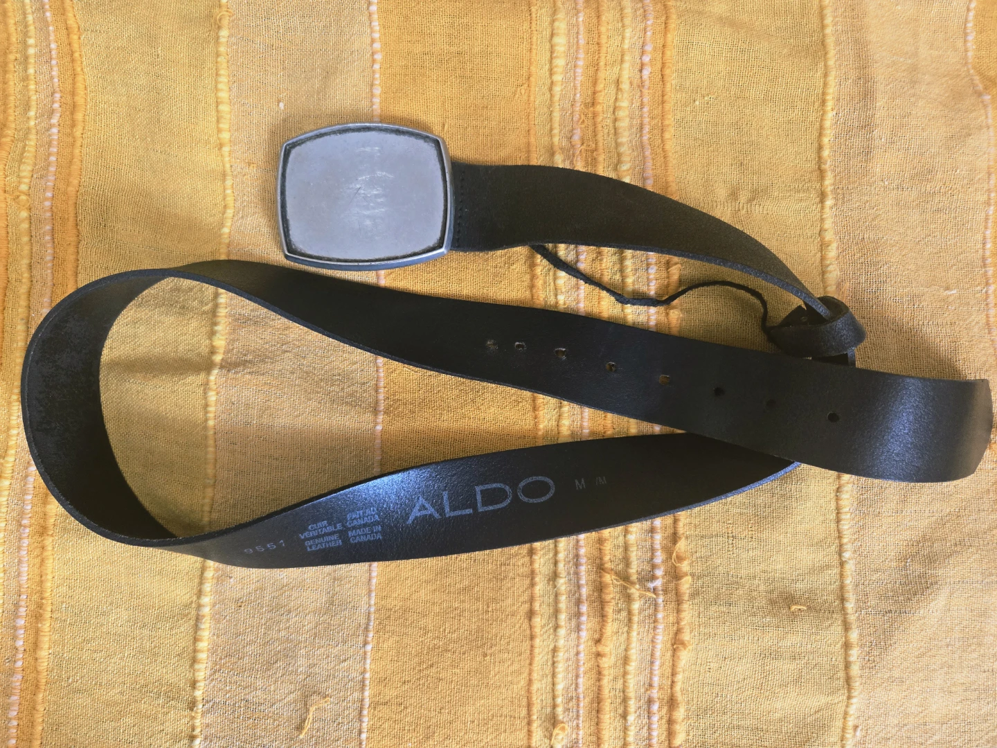 ALDO Leather Belt & Buckle - photo 4
