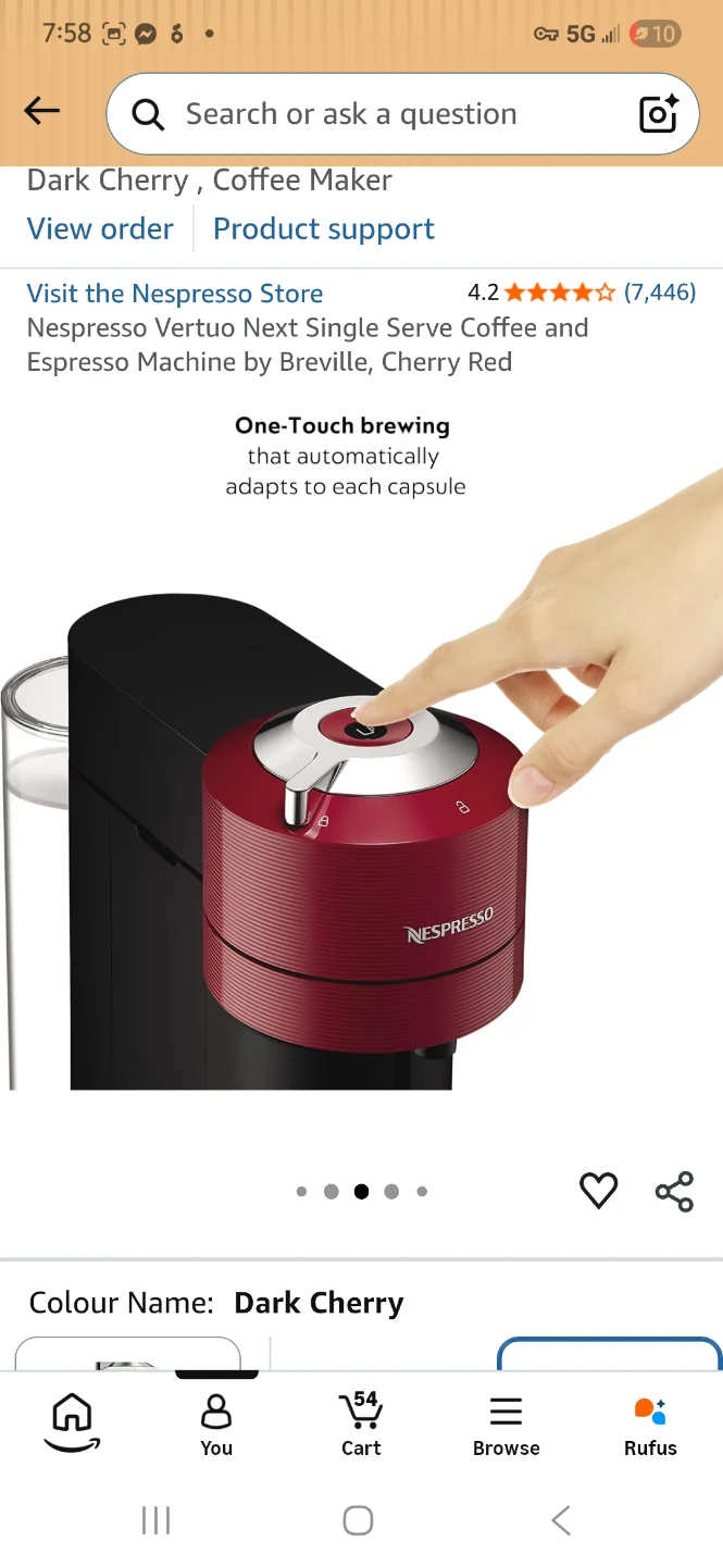 Nespresso Vertuo Next Coffee Machine and Accessories ☕️ - photo 3