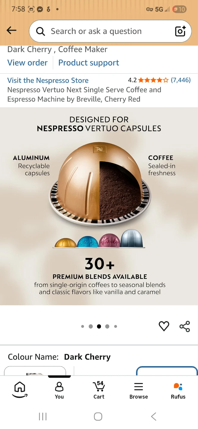 Nespresso Vertuo Next Coffee Machine and Accessories ☕️ - photo 5