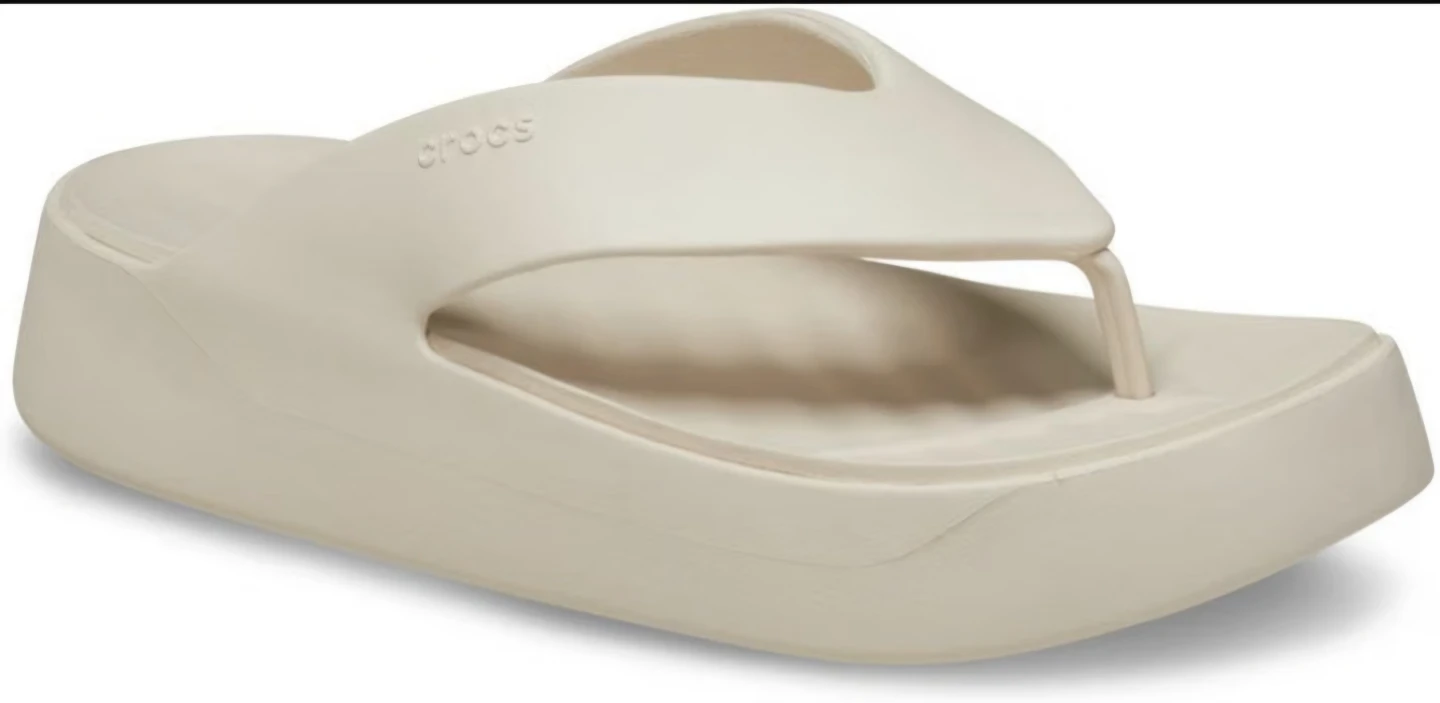 Crocs Getaway Platform Flip Flops Wedge Sandals Women - photo 3