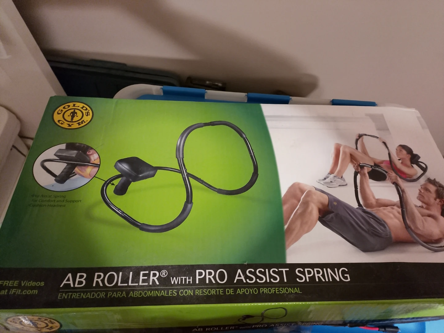 Gold's Gym Ab Roller with Pro Assist Spring