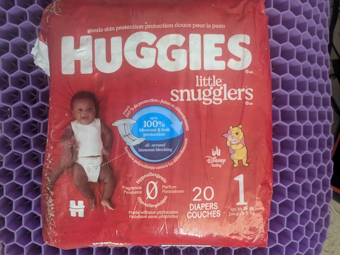 Huggies Little Snugglers Size 1 Diapers