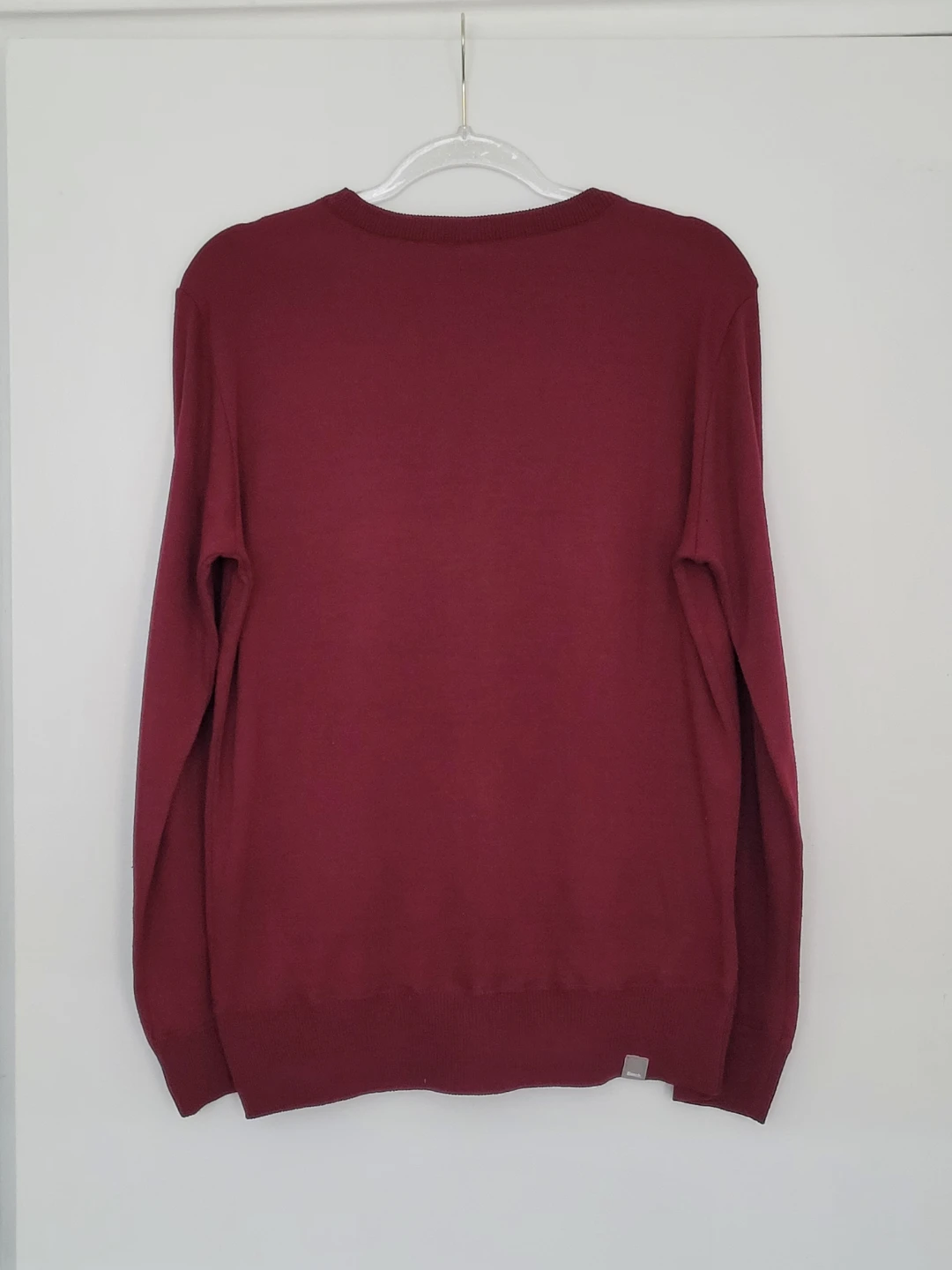 Men's Bench Sweater - Burgundy - photo 4
