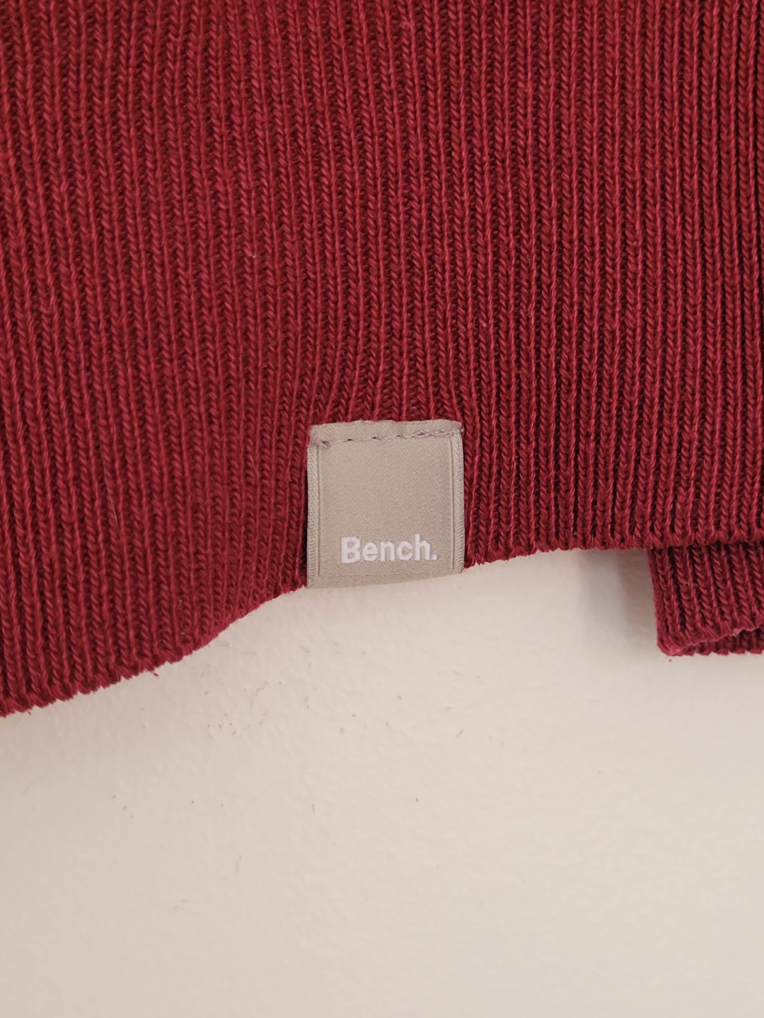 Men's Bench Sweater - Burgundy - photo 5