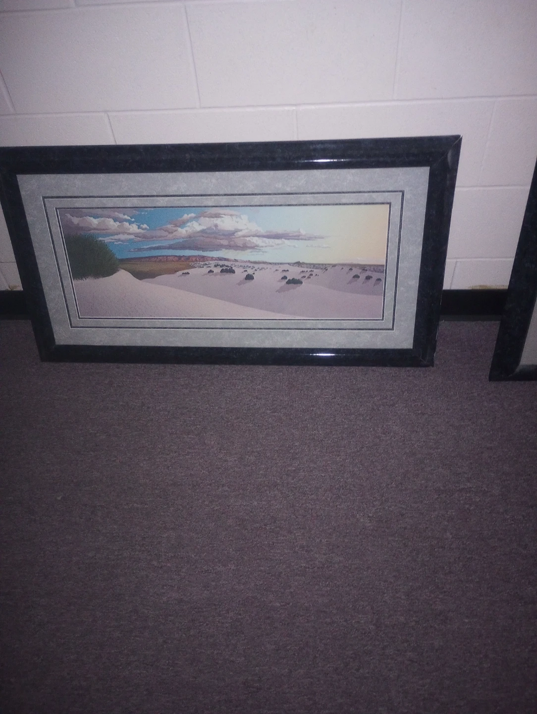 Two Framed Landscape Prints