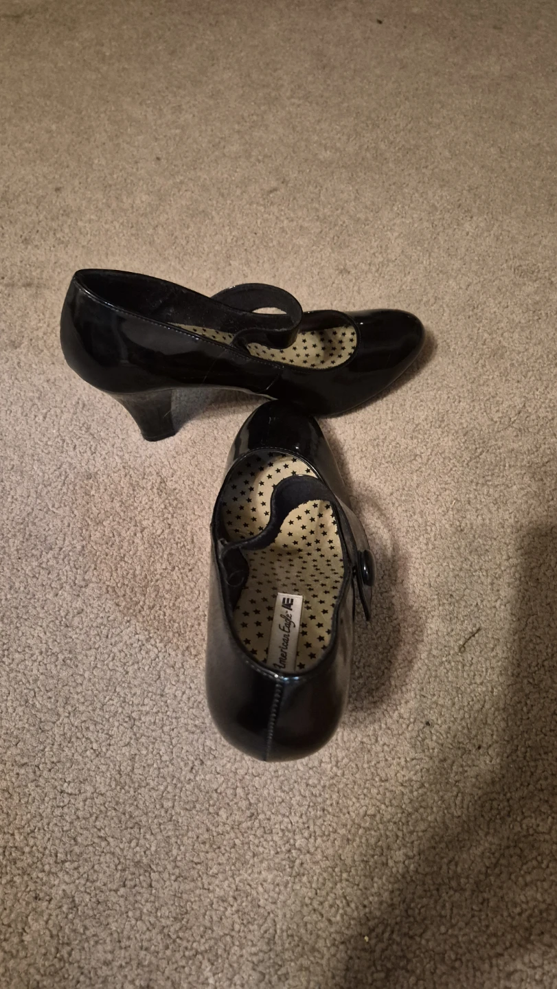Black Patent Mary Jane Shoes - photo 4