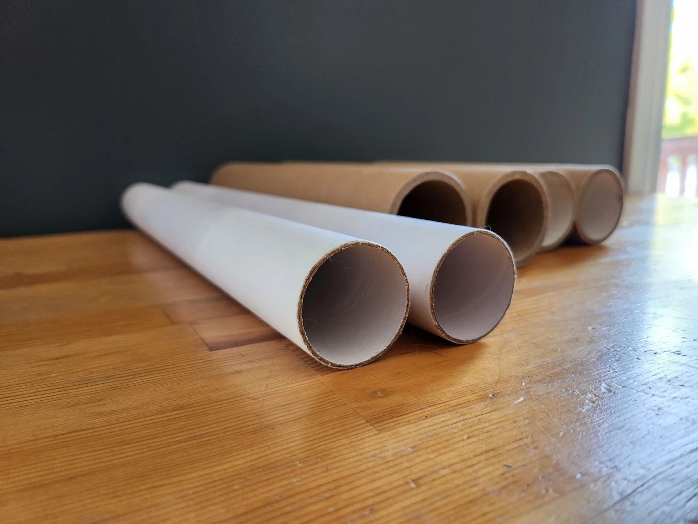 Assorted Cardboard Mailing Tubes- (Bundle of 8) - photo 3