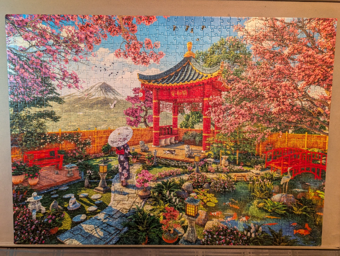 Like New Eurographics 1000 piece puzzle - photo 2