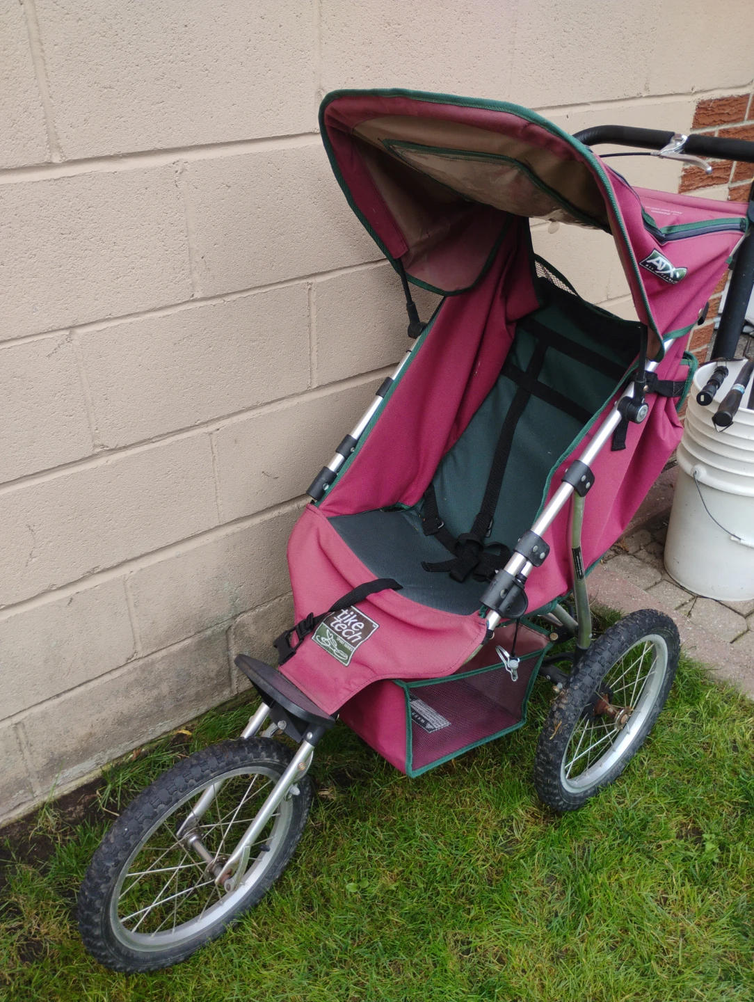 Tike Tech Jogging Sport Single Stroller - photo 4