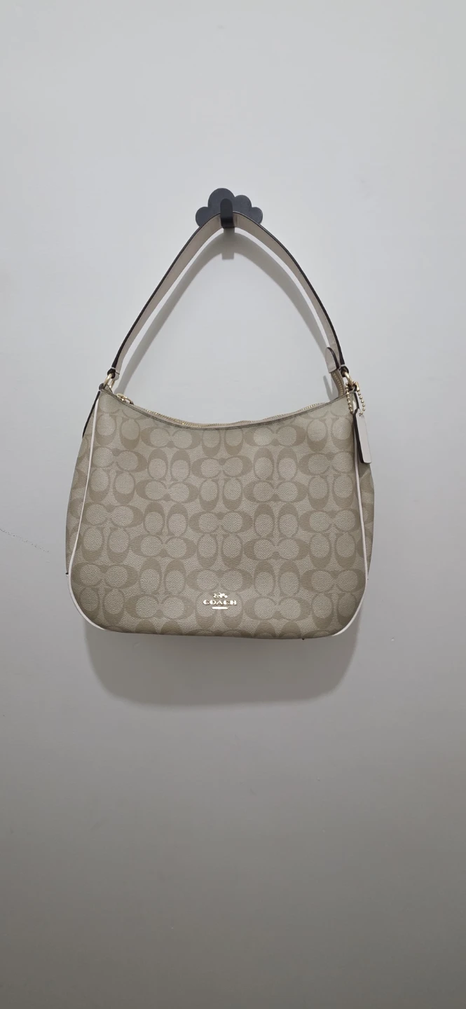 Coach Signature Canvas Hobo Bag like new