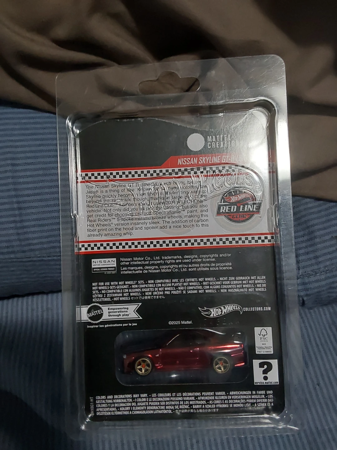 Hot Wheels Red Line Club Nissan Skyline GT-R (BNR34) - photo 2