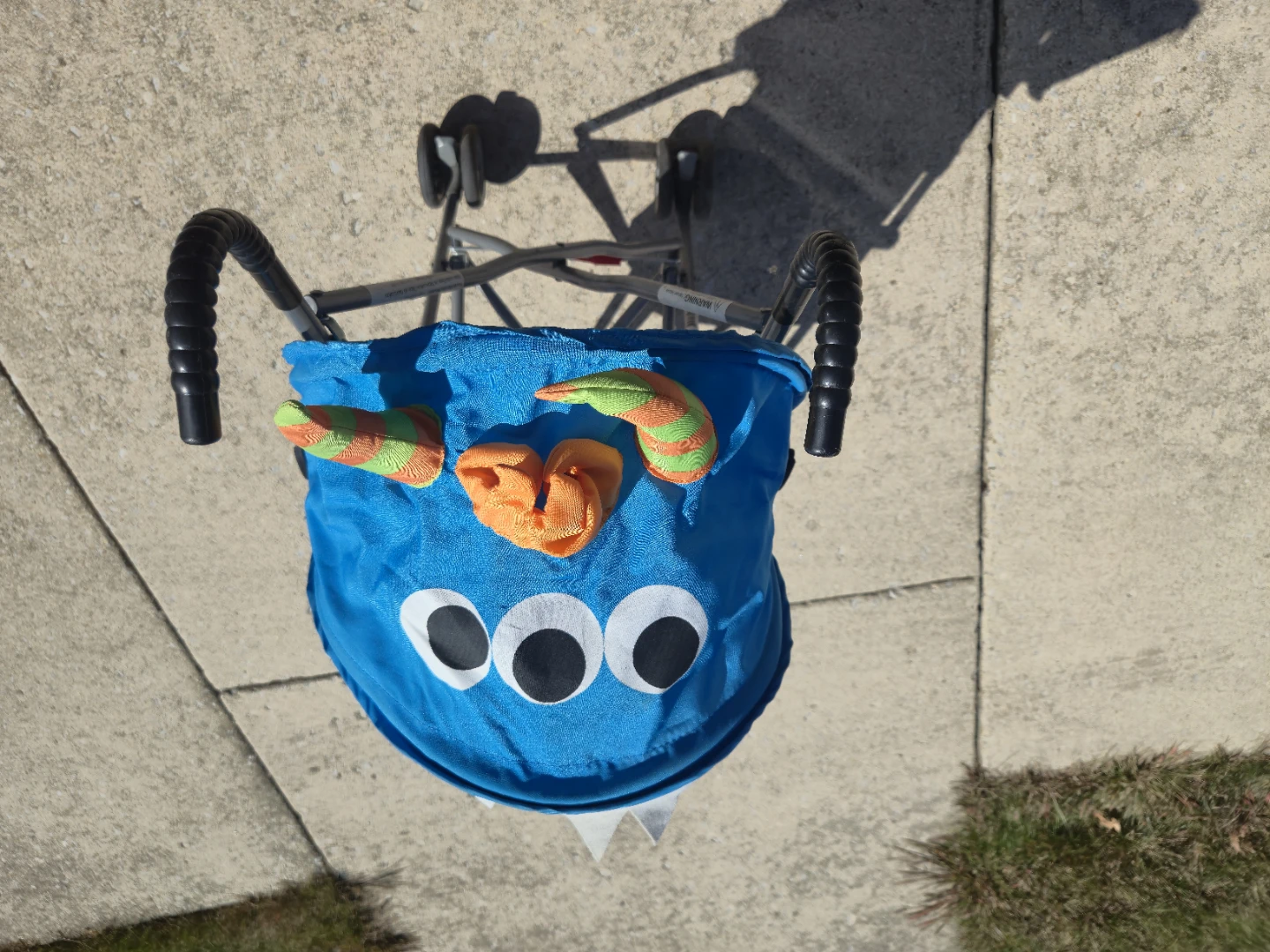 Cosco Monster Umbrella Stroller – Blue & Orange - photo 4