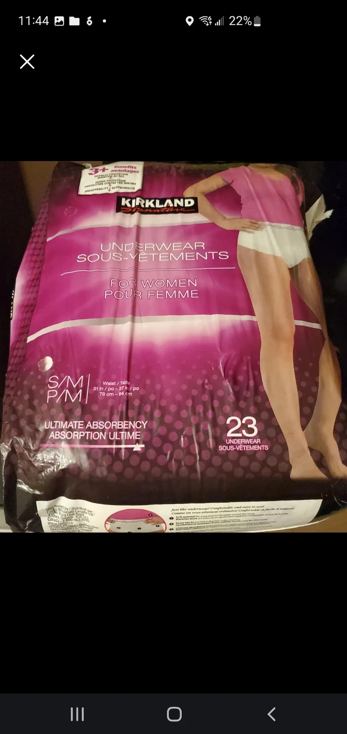 Kirkland Signature Women's Underwear S/M🏈