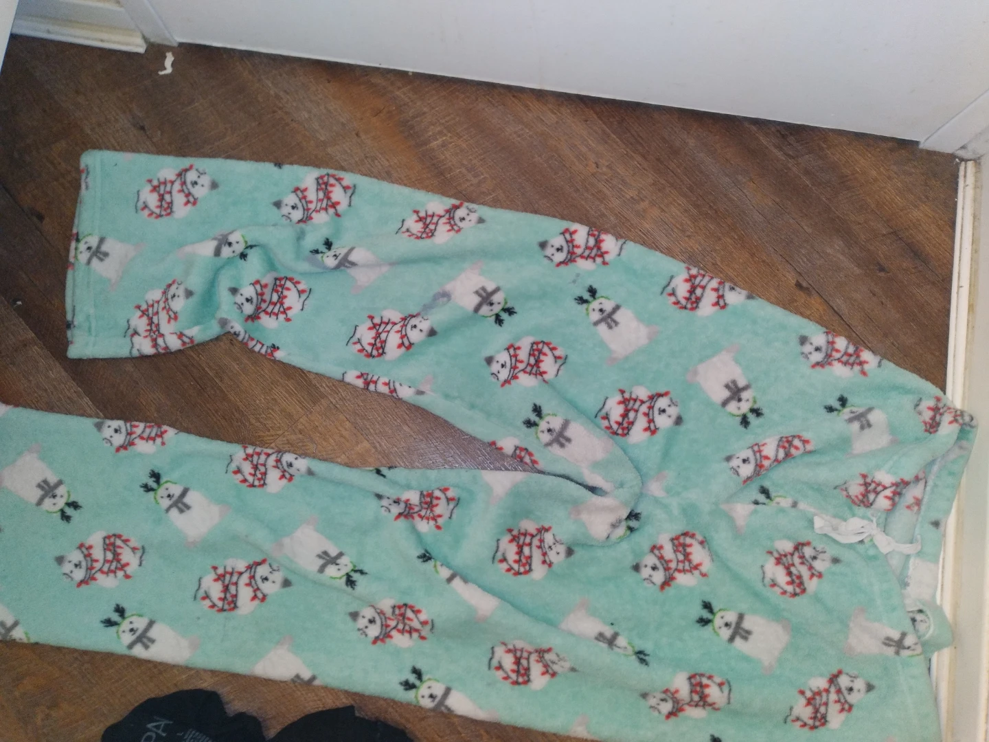 Christmas Pattern Pajama Bottoms - photo 2
