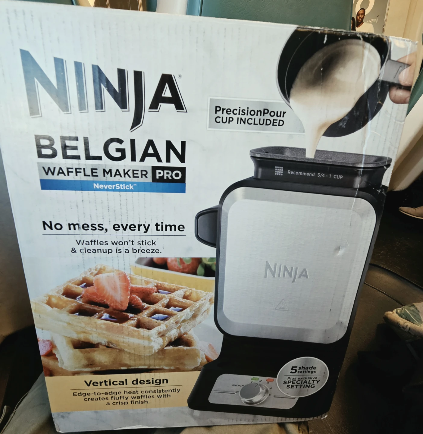 Ninja Belgian Waffle Maker Pro