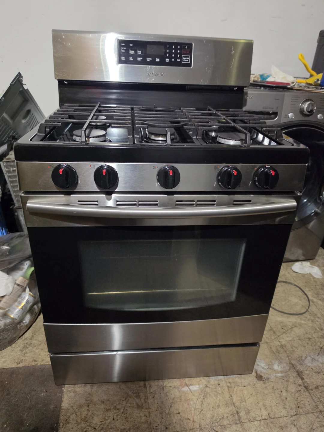 Samsung Stainless Steel Gas Range