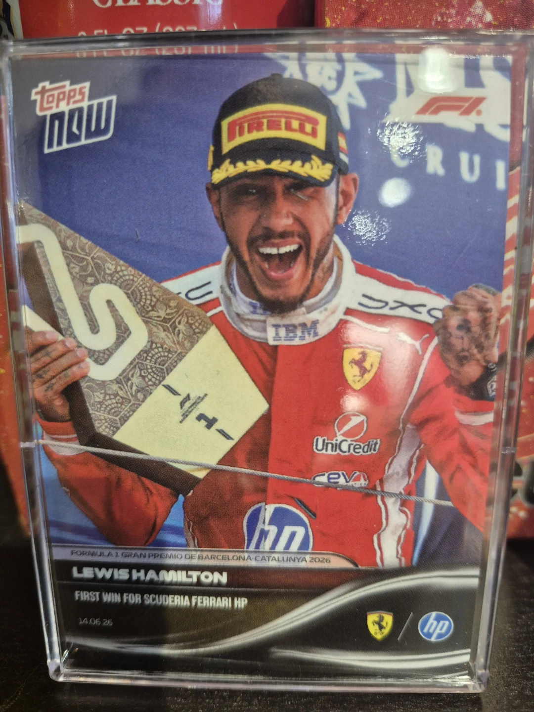 Topps Now F1 Collector Cards: Hamilton and Antonelli - photo 2
